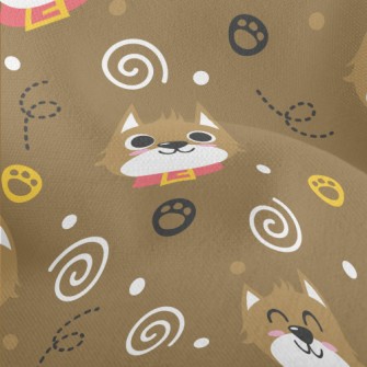 Playful Expression Cat Lightweight Performance Linen