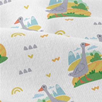 Rural Pastoral Grey Goose Modern Jersey