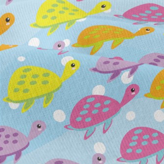 Colorful Glowing Turtle Modern Jersey