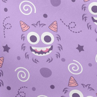 Small Horned Big Eyed Monster Pongee