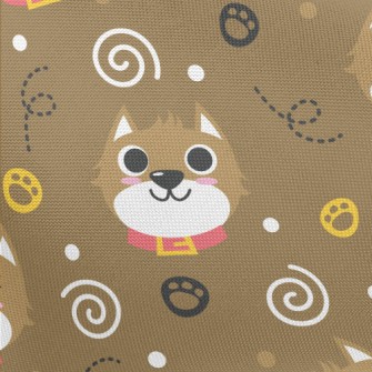 Playful Expression Cat Pongee