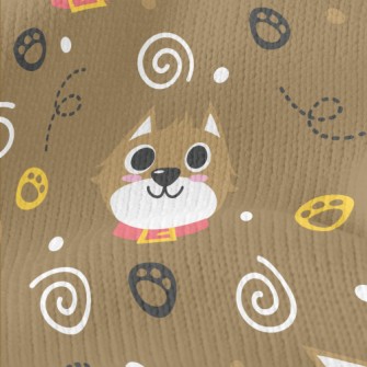 Playful Expression Cat Stretch Jersey