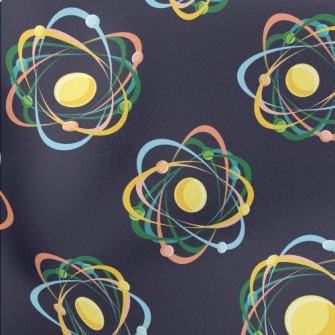 Mysterious Planet Lightweight Cotton Poplin
