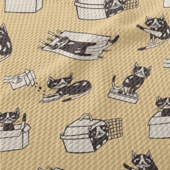 Leisure Cat Boss Birdseye Piqué