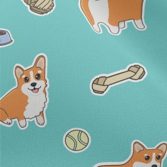 Cute Corgi Chiffon