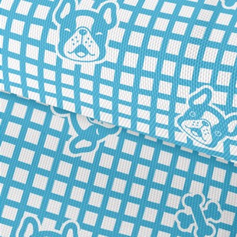 Bulldog With Changing Expressi Waterproof Oxford