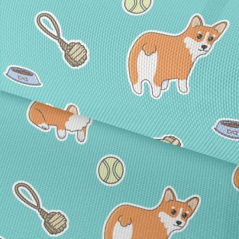 Cute Corgi Waterproof Oxford