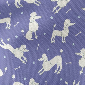 Proud And Elegant Poodle Waterproof Canvas