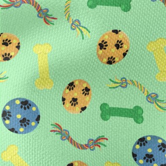 Dog Toy Ball Bone Waterproof Canvas