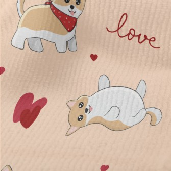 Cute Valentine&#39;s Day Puppy Terry