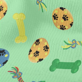 Dog Toy Ball Bone Terry