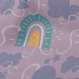 Fairytale Rainbow Dark Clouds Terry