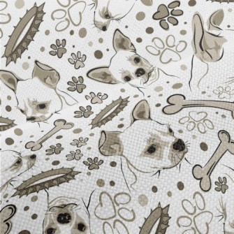 Small And Elegant Chihuahua Performance Linen