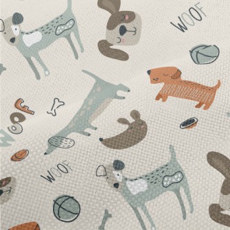 Cute Dachshund Dog Performance Linen