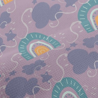 Fairytale Rainbow Dark Clouds Performance Linen