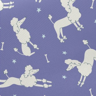 Proud And Elegant Poodle Twill