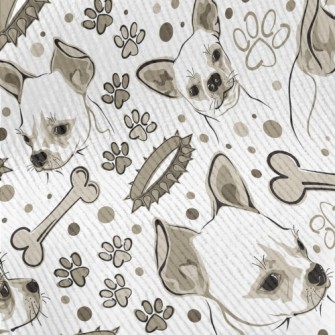 Small And Elegant Chihuahua Standard Corduroy