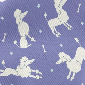 Proud And Elegant Poodle Standard Corduroy