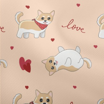 Cute Valentine&#39;s Day Puppy Dobby