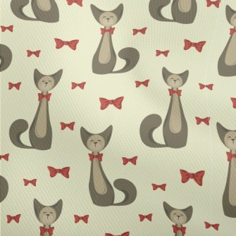 Elegant Bow Kitten Dobby