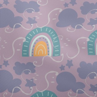 Fairytale Rainbow Dark Clouds Dobby