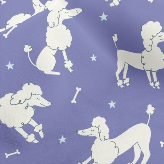 Proud And Elegant Poodle Micro Fleece