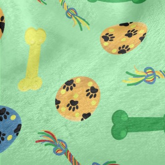 Dog Toy Ball Bone Minky