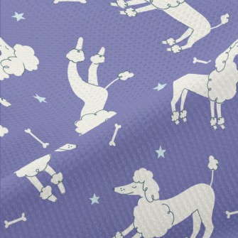 Proud And Elegant Poodle Piqué