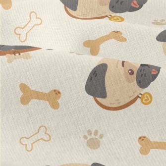 Cute Frowning Pug Modern Jersey