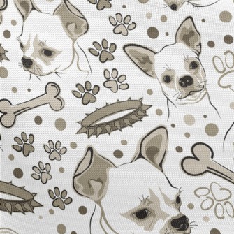 Small And Elegant Chihuahua Pongee
