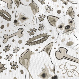 Small And Elegant Chihuahua Stretch Jersey