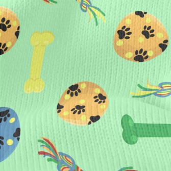 Dog Toy Ball Bone Stretch Jersey