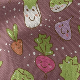 Chinese Cabbage With Funny Exp Waterproof Canvas