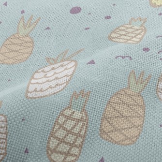 Cute Doodle Pineapple Performance Linen