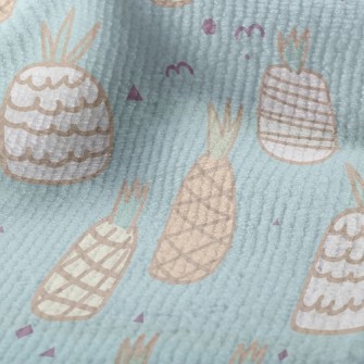 Cute Doodle Pineapple Terry