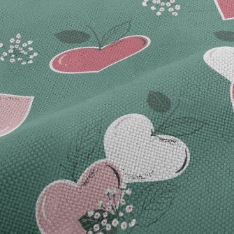 Love Shaped Leaves Performance Linen