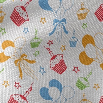 Balloon Birthday Party Waterproof Canvas