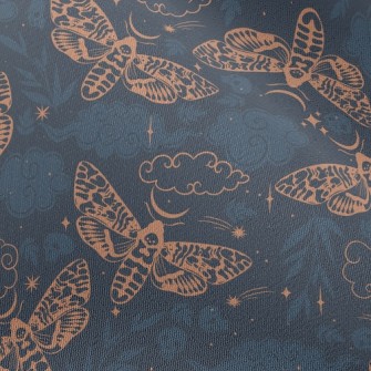 Moths And Stars Chiffon