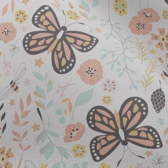 Garden Butterfly Chiffon