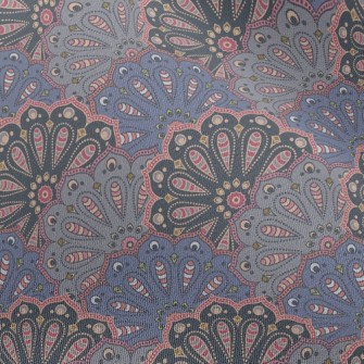 Mysterious And Strange Flower Chiffon