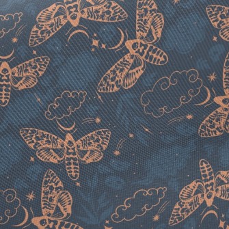 Moths And Stars Twill