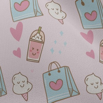 Shiny Shopping Shopping Bag Chiffon