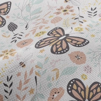 Garden Butterfly Performance Linen