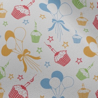 Balloon Birthday Party Chiffon
