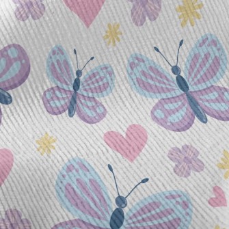 Lively And Playful Butterfly Standard Corduroy