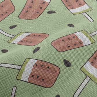 Three Color Watermelon Popsicl Performance Linen