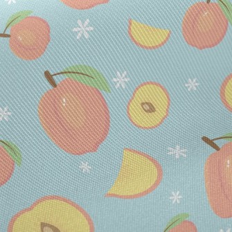 Fragrant And Delicious Peach Twill