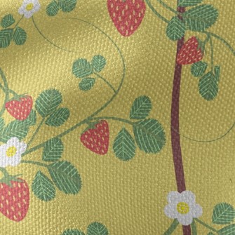 Climbing And Thriving Strawber Waterproof Canvas