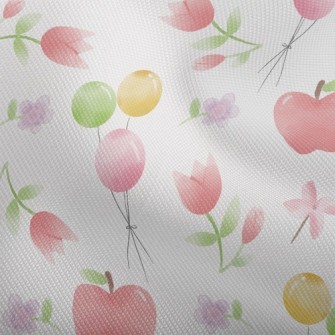 Watercolor Apple Balloon Dobby