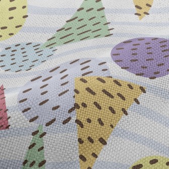 Art Abstract Scribbling Performance Linen